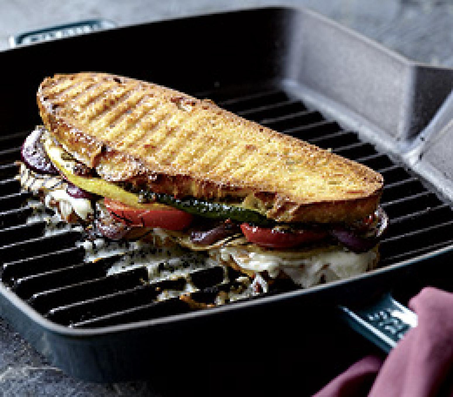 Vegetable Panini Sandwich Recipes
 Grilled Ve able Panini Recipe