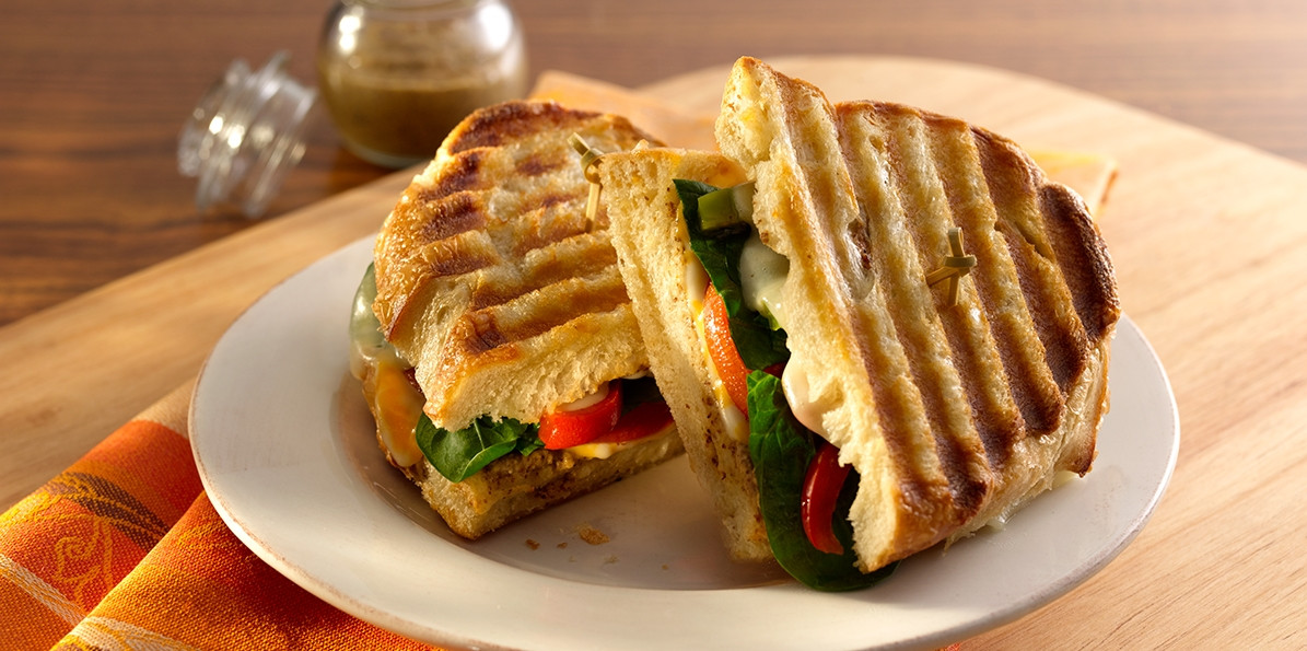 Vegetable Panini Sandwich Recipes
 Ve arian Grilled Panini Recipe