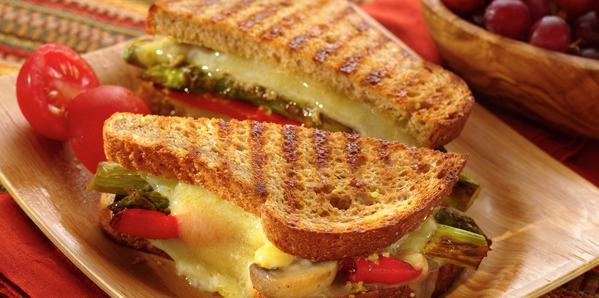 Vegetable Panini Sandwich Recipes
 Ve arian Panini Recipe