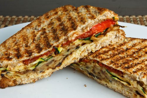 Vegetable Panini Sandwich Recipes
 Grilled Ve able Panini Recipe on Closet Cooking