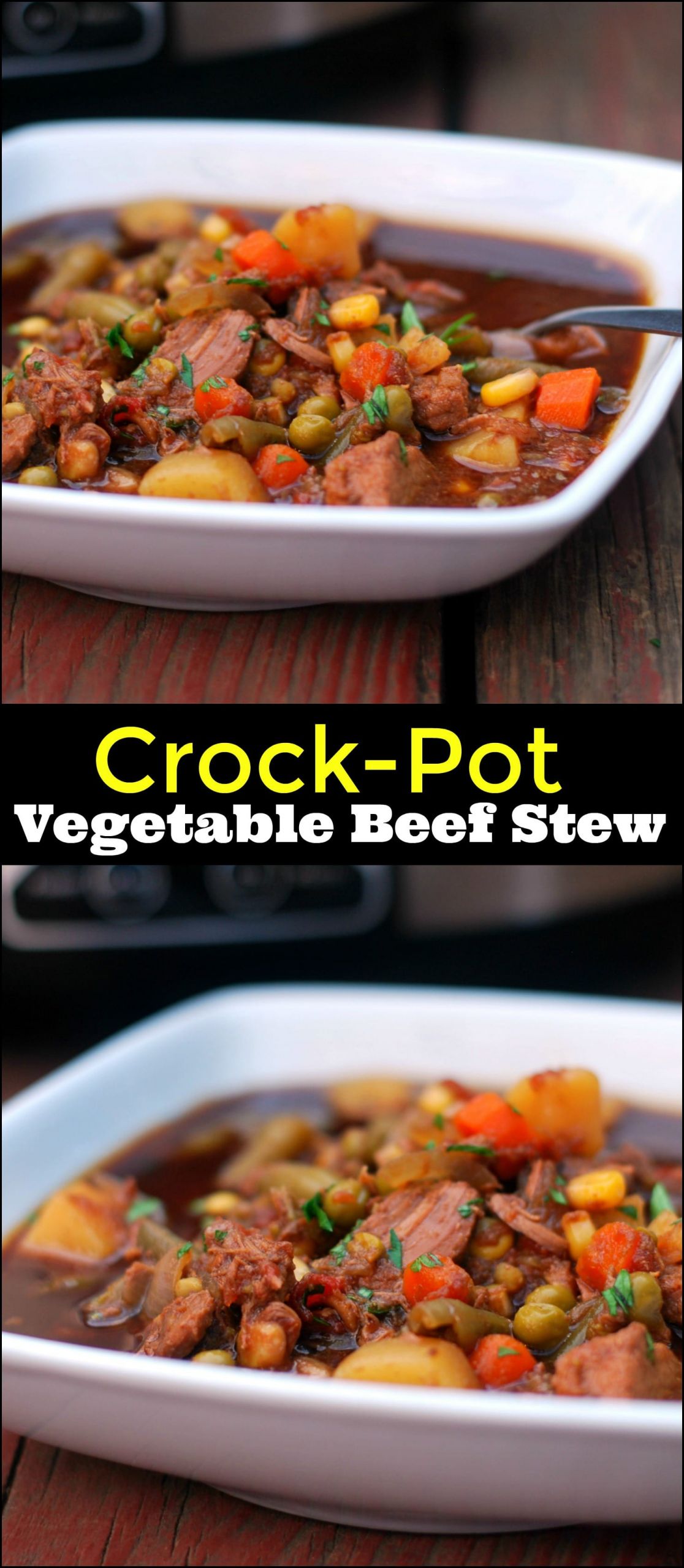 Vegetable Stew Crock Pot
 Crock Pot Ve able Beef Stew Aunt Bee s Recipes