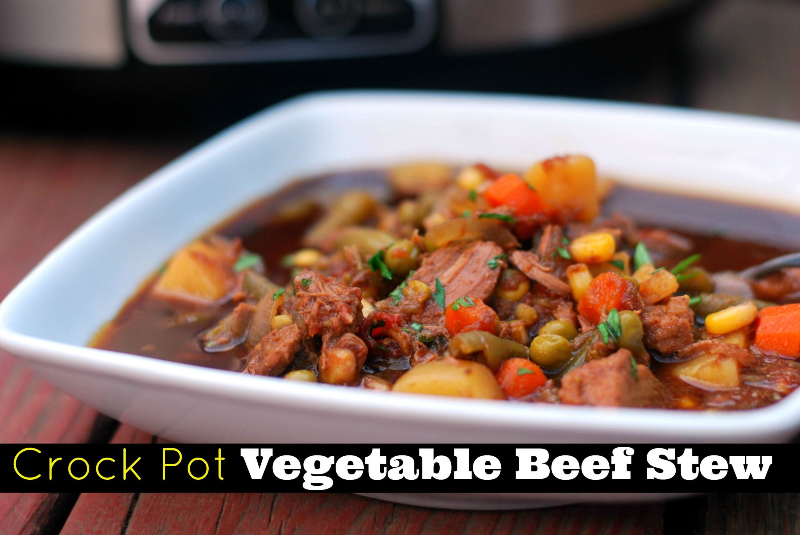 Vegetable Stew Crock Pot
 Crock Pot Ve able Beef Stew Aunt Bee s Recipes