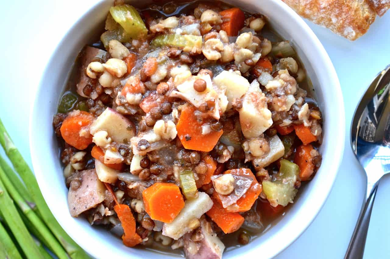 Vegetable Stew Crock Pot
 Hearty Crock Pot winter ve able stew recipe