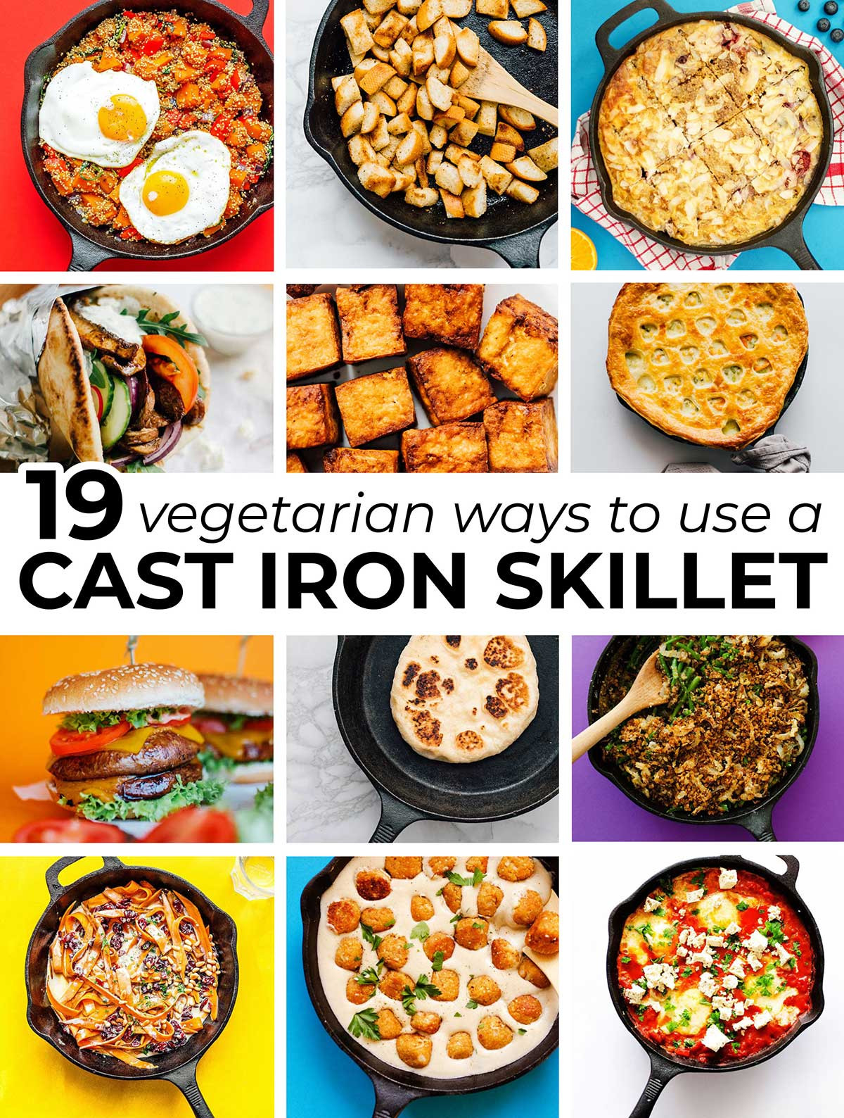 Vegetarian Cast Iron Skillet Recipes
 19 Ve arian Cast Iron Skillet Recipes