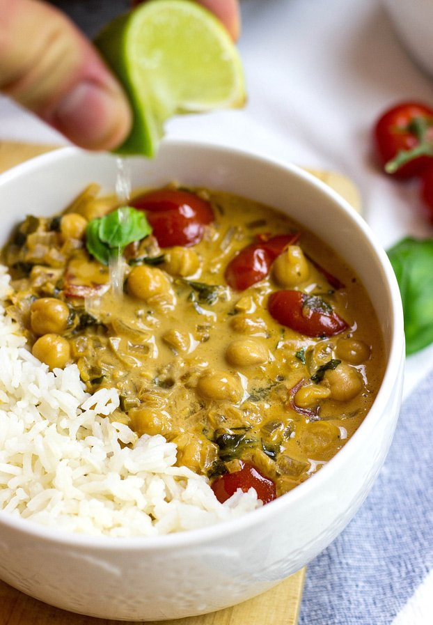 Vegetarian Chickpea Recipes
 Chickpea Curry Ready in 25 mins vegan and soooooo worth it
