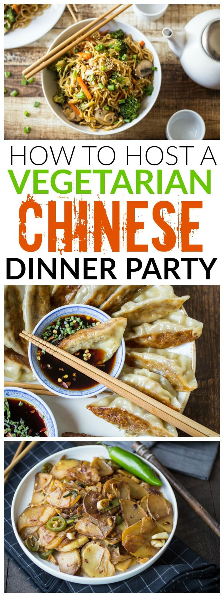 Vegetarian Dinner Party Recipes
 Ve arian Chinese Dinner Party Menu The Wanderlust Kitchen