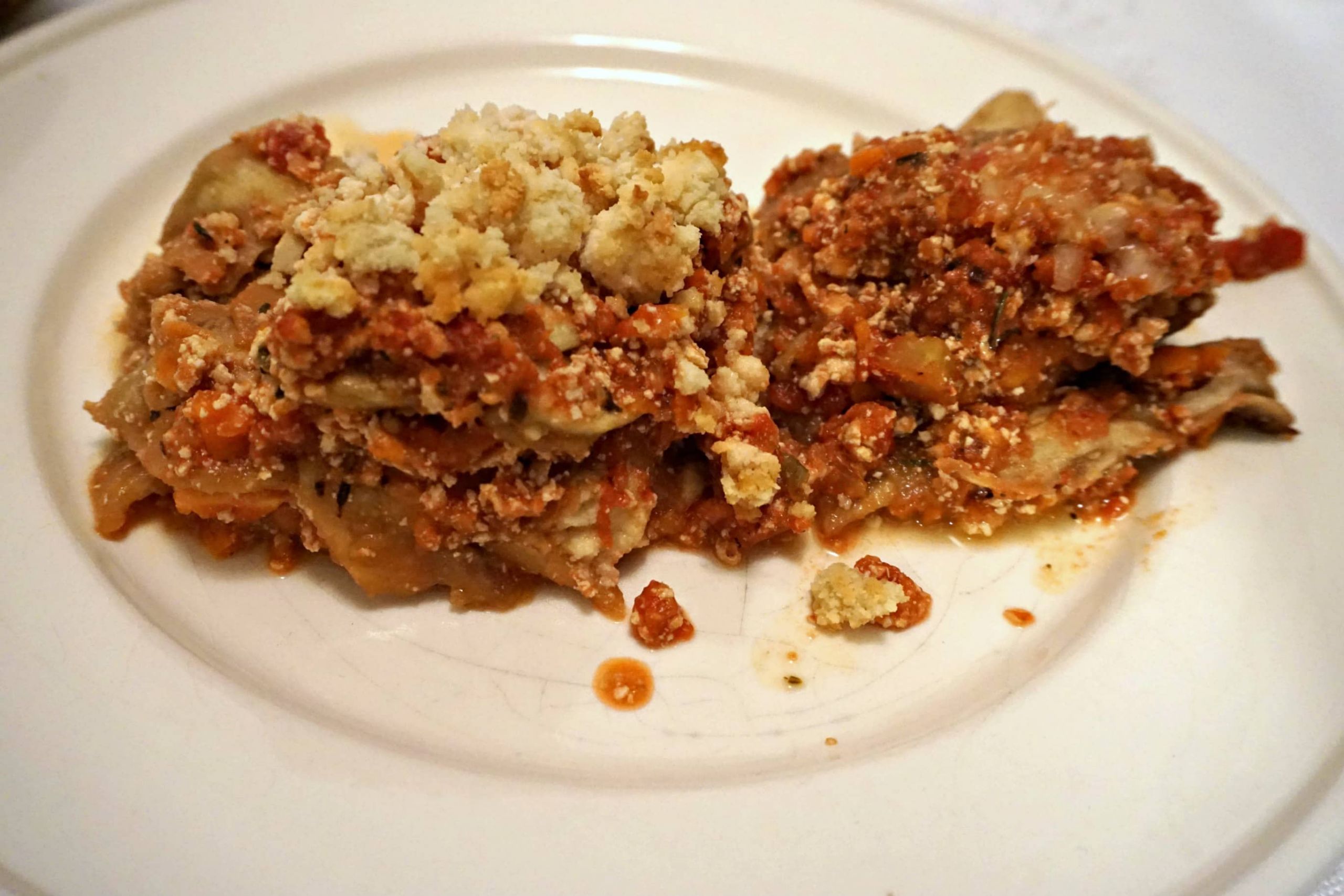 Vegetarian Eggplant Lasagna
 Ve arian Eggplant Lasagna Gluten Free BELGIAN FOODIE