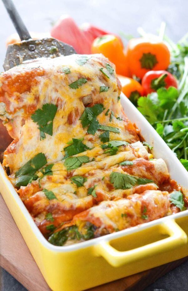 Vegetarian Enchiladas Recipe
 Ve able Enchiladas Recipe