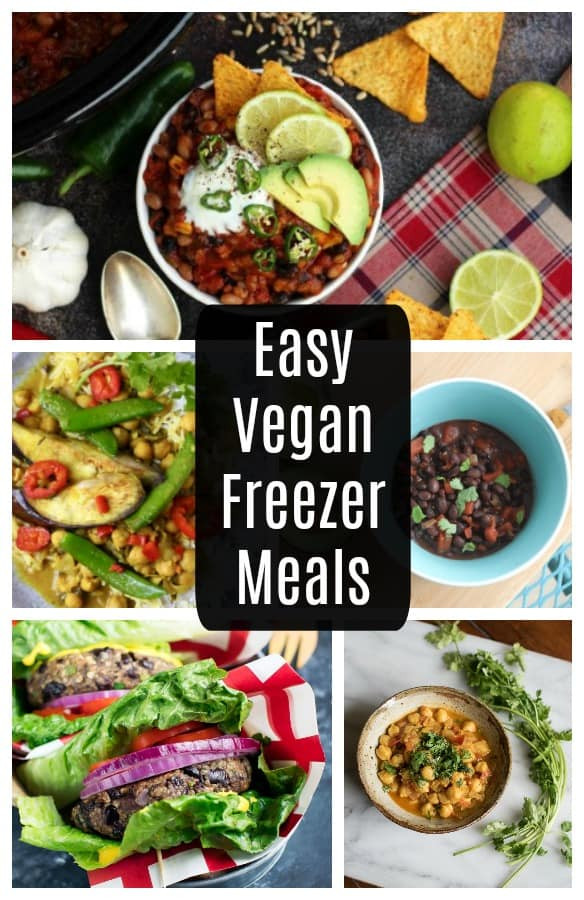 Vegetarian Frozen Dinners
 Easy Vegan Freezer Meals I Heart Ve ables