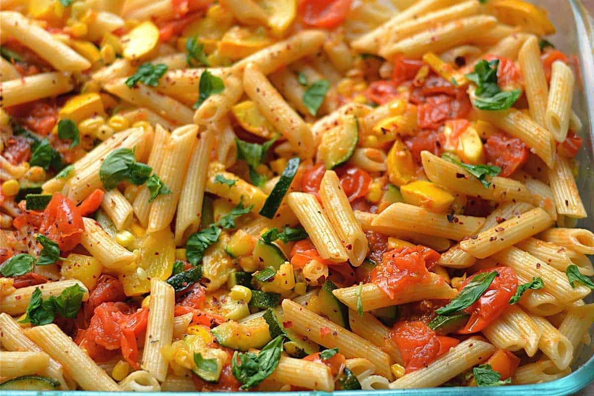 Vegetarian Linguine Recipes
 Ve able Garden Pasta Wholesomelicious