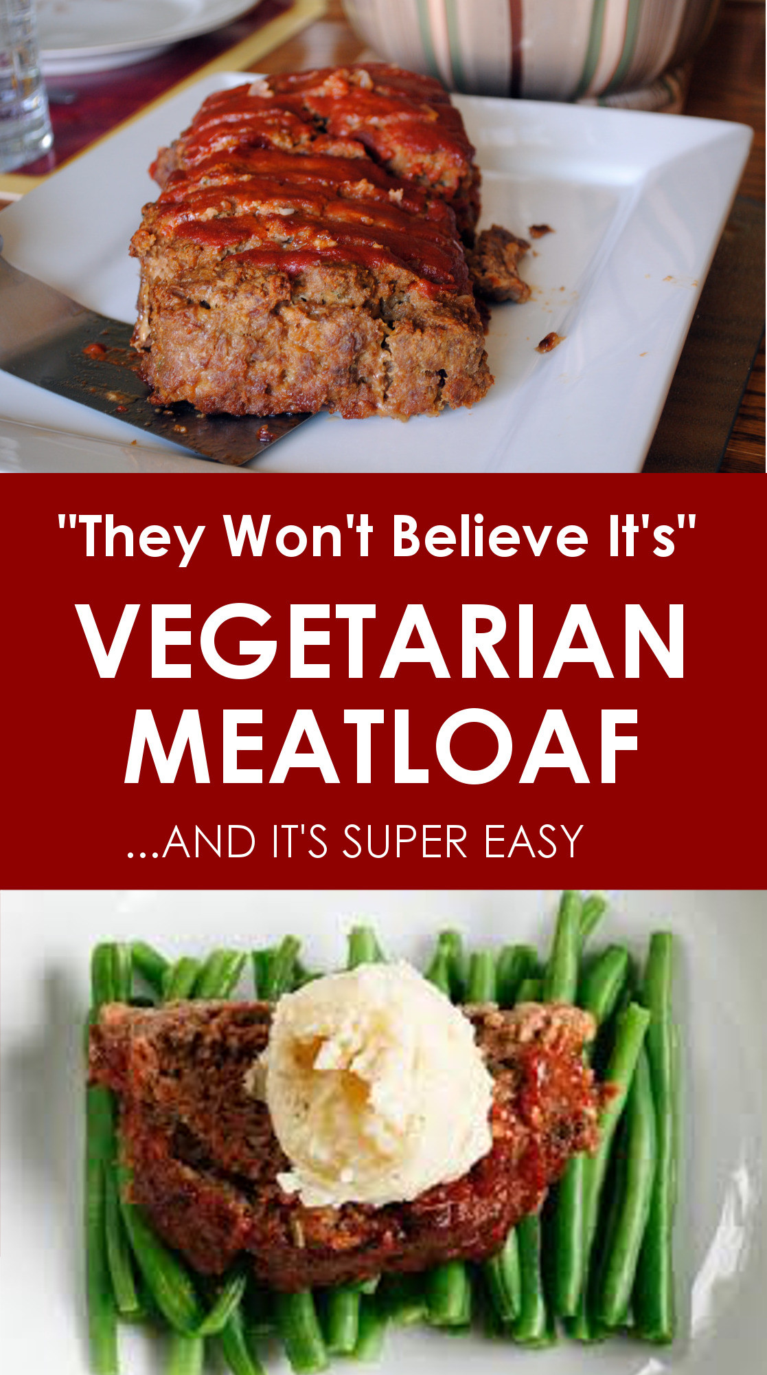 Vegetarian Loaf Recipes
 They Won’t Believe It’s Ve arian Meatloaf – twoveggiedudes