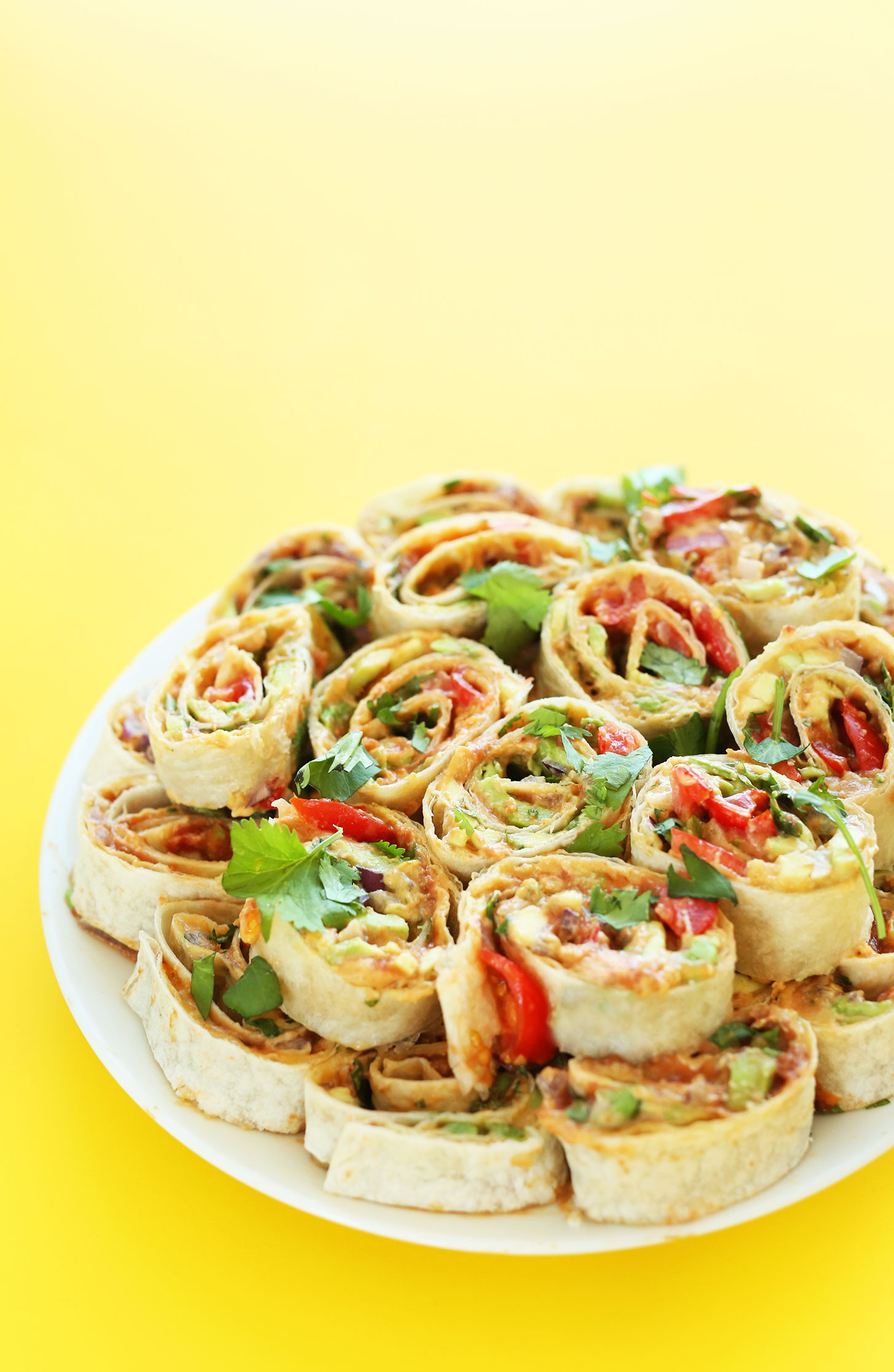 Vegetarian Snacks Recipes
 Mexican Pinwheels