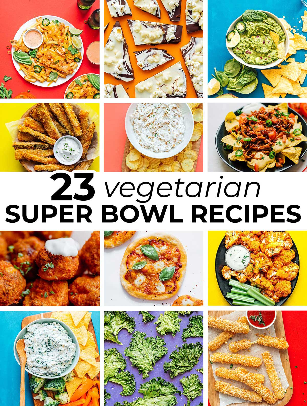 Vegetarian Super Bowl Recipes
 23 Ve arian Super Bowl Recipes that are better than the