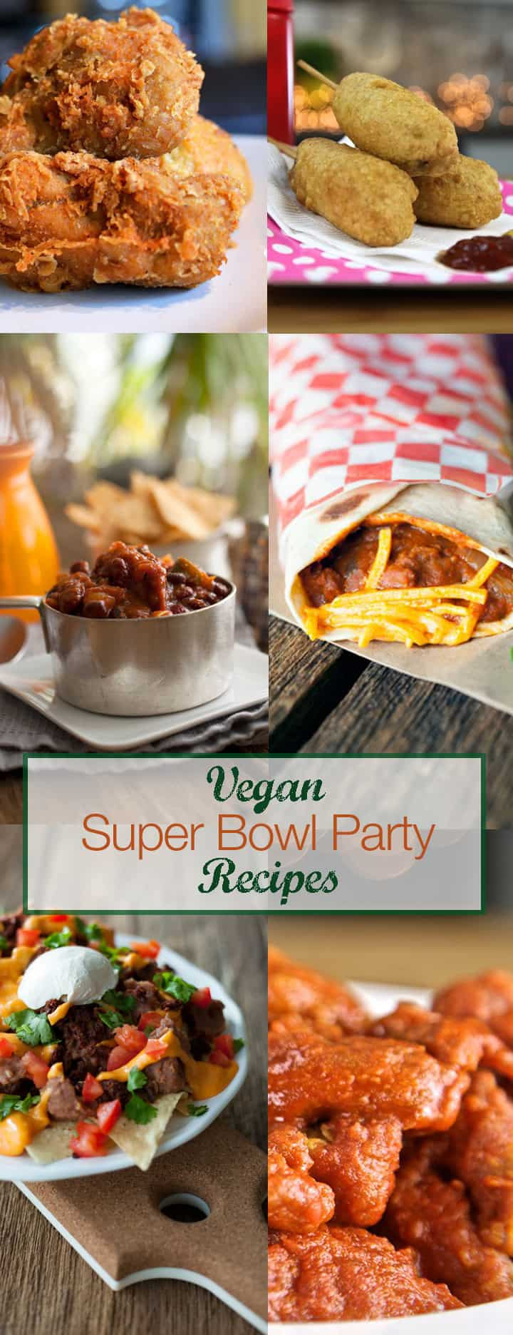 Vegetarian Super Bowl Recipes
 Easy Super Bowl Recipes VEGAN
