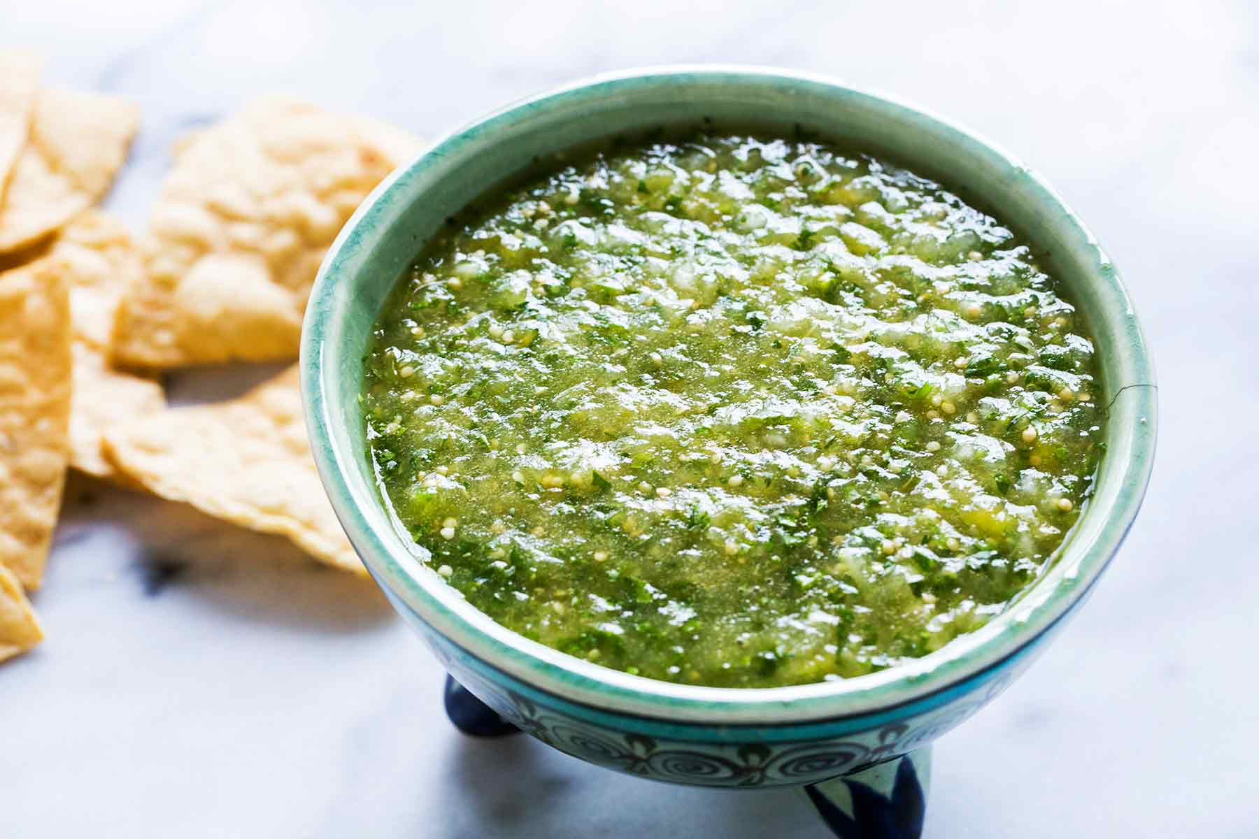 Verde Salsa Recipe
 Tomatillo Salsa Verde Recipe