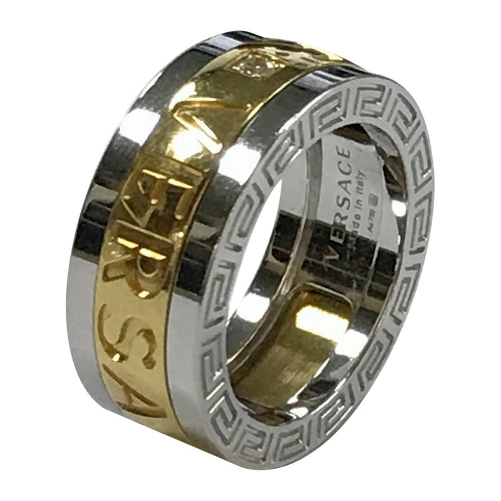 Versace Wedding Ring
 White gold ring Versace Multicolour in White gold