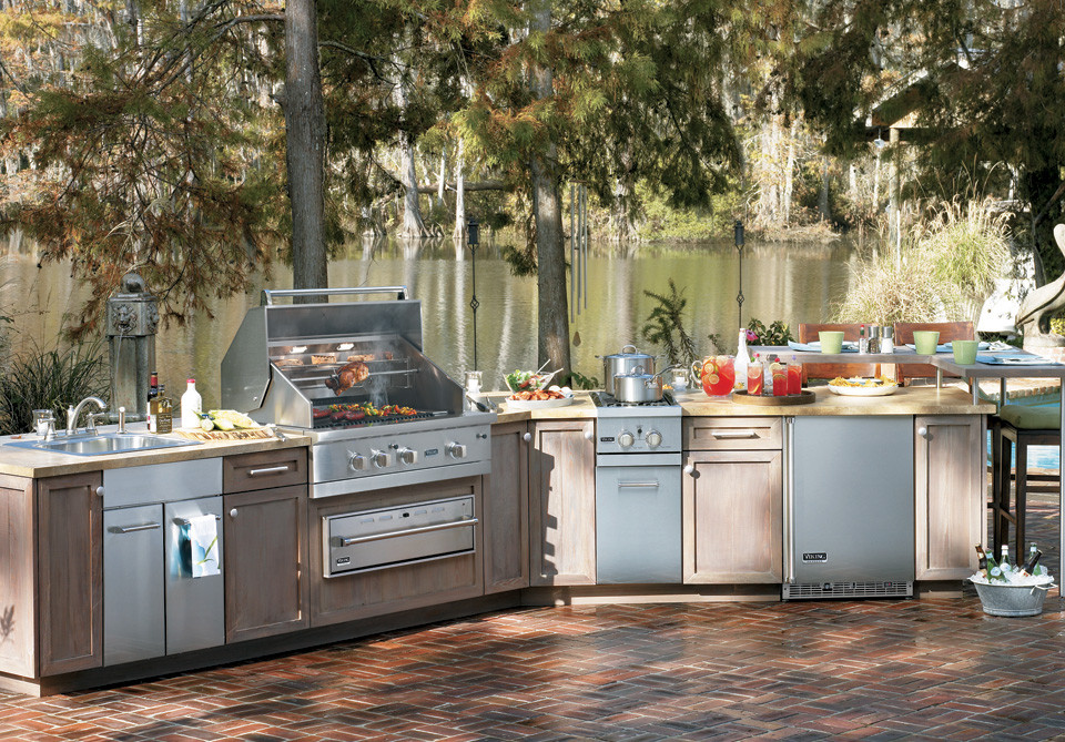 Viking Outdoor Kitchen
 Viking Cajun Outdoor Kitchen TheGrillFather