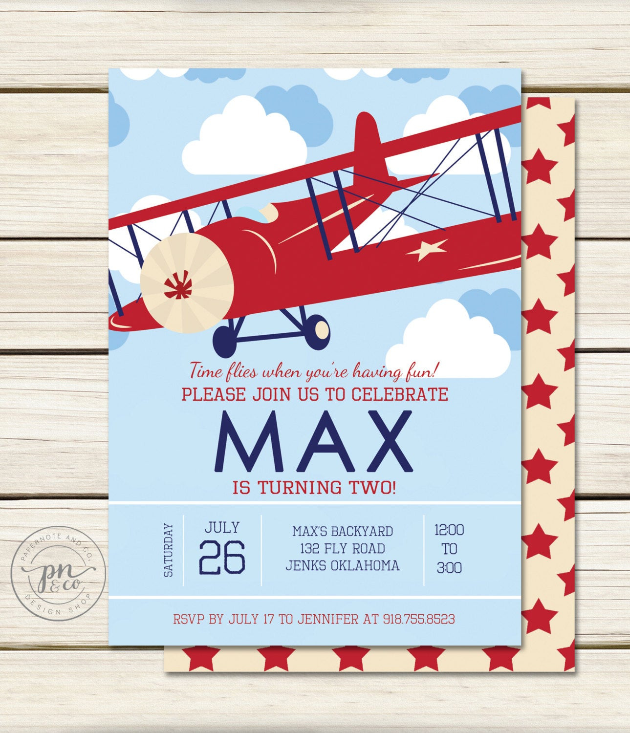 Vintage Airplane Birthday Invitations
 Airplane Birthday Airplane Invitation Vintage Airplane