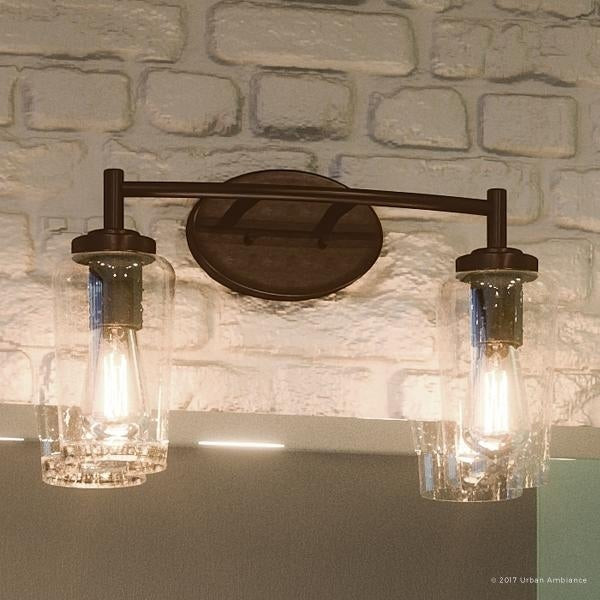 Vintage Bathroom Lights
 Shop Luxury Vintage Bathroom Vanity Light 10"H x 16"W