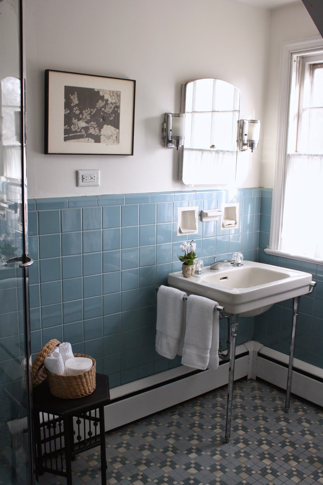 Vintage Bathroom Tile
 Meet Me in Philadelphia Pre holiday Spruce Up The