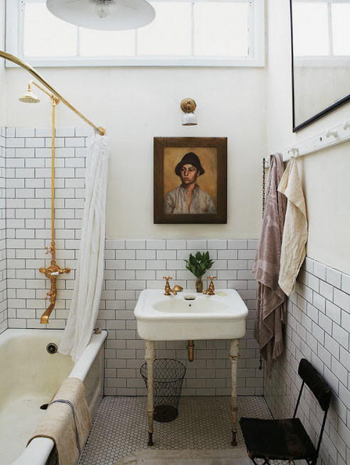 Vintage Style Bathroom Tile
 Tile by Style The Reign of the Victorian Bathroom