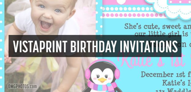 Vista Print Birthday Invitations
 Vistaprint Birthday Party Invites Samples & Coupon