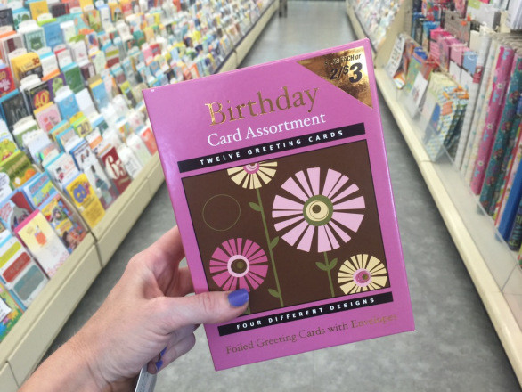 Walgreens Birthday Cards
 Walgreens Boxed Greeting Cards 12 Count ly $1 50 Each