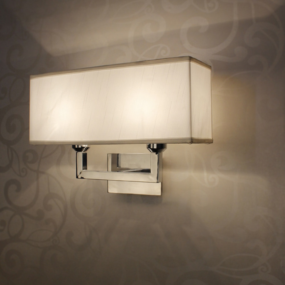 Wall Lamps Bedroom
 Modern Rectangle Wall Lamp E27 Restroom Bathroom Bedroom