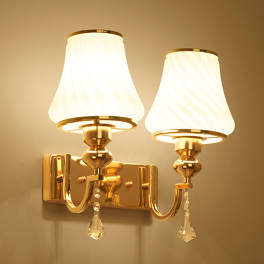 Wall Lamps For Bedroom
 HGhomeart Simple Modern Glass Sconces Led Wall Lamp