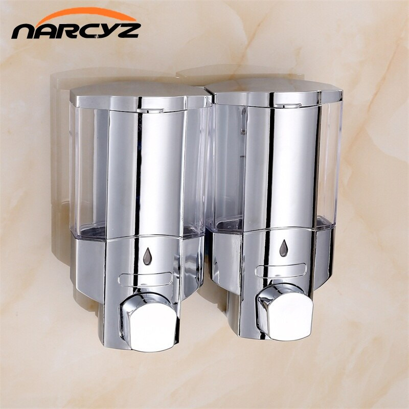 Wall Mounted Bathroom Soap Dispenser
 heapest Double Soap Dispenser Wall Mounted Soap Shampoo