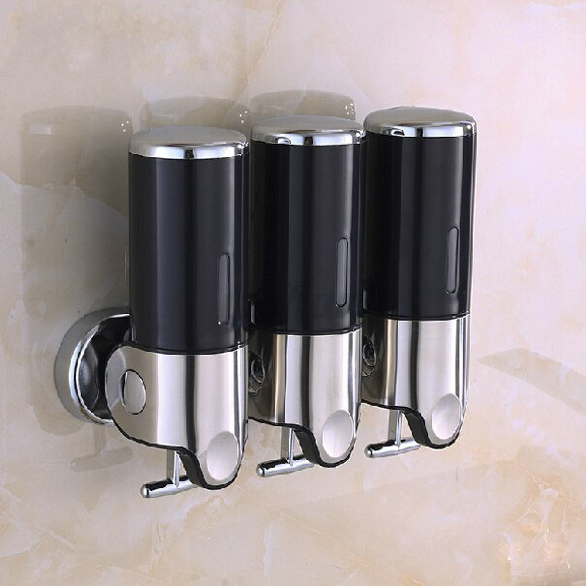 Wall Mounted Bathroom Soap Dispenser
 Wall Mounted Soap Dispenser Toilet Bathroom Shampoo Liquid