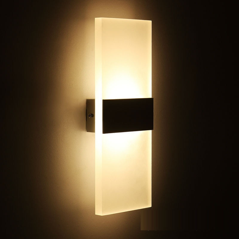 Wall Mounted Bedroom Lighting
 Mini LED Acrylic Wall Lamp Wall Mounted Bedroom Wall