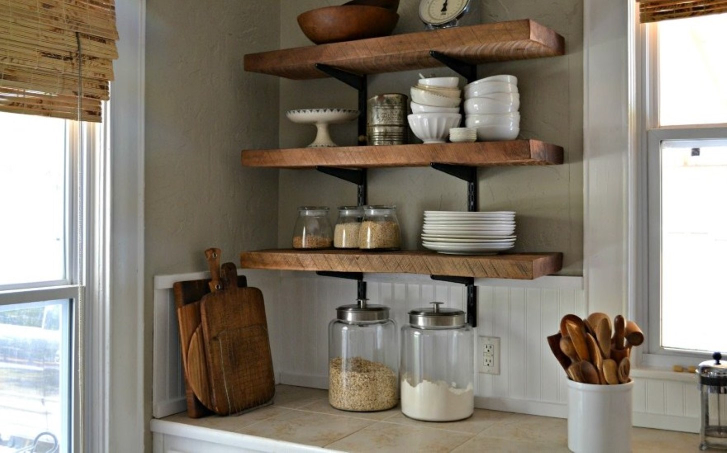 Wall Shelves For Kitchen
 Go Creative with DIY Wall Shelves in Your Interior – HomesFeed