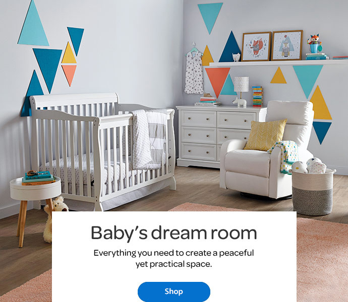 Walmart Baby Room Decor
 Nursery Furniture Bedding & Decor