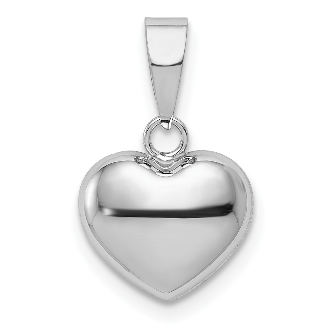 Walmart Heart Necklace
 Generic 14k White Gold Heart Pendant Walmart