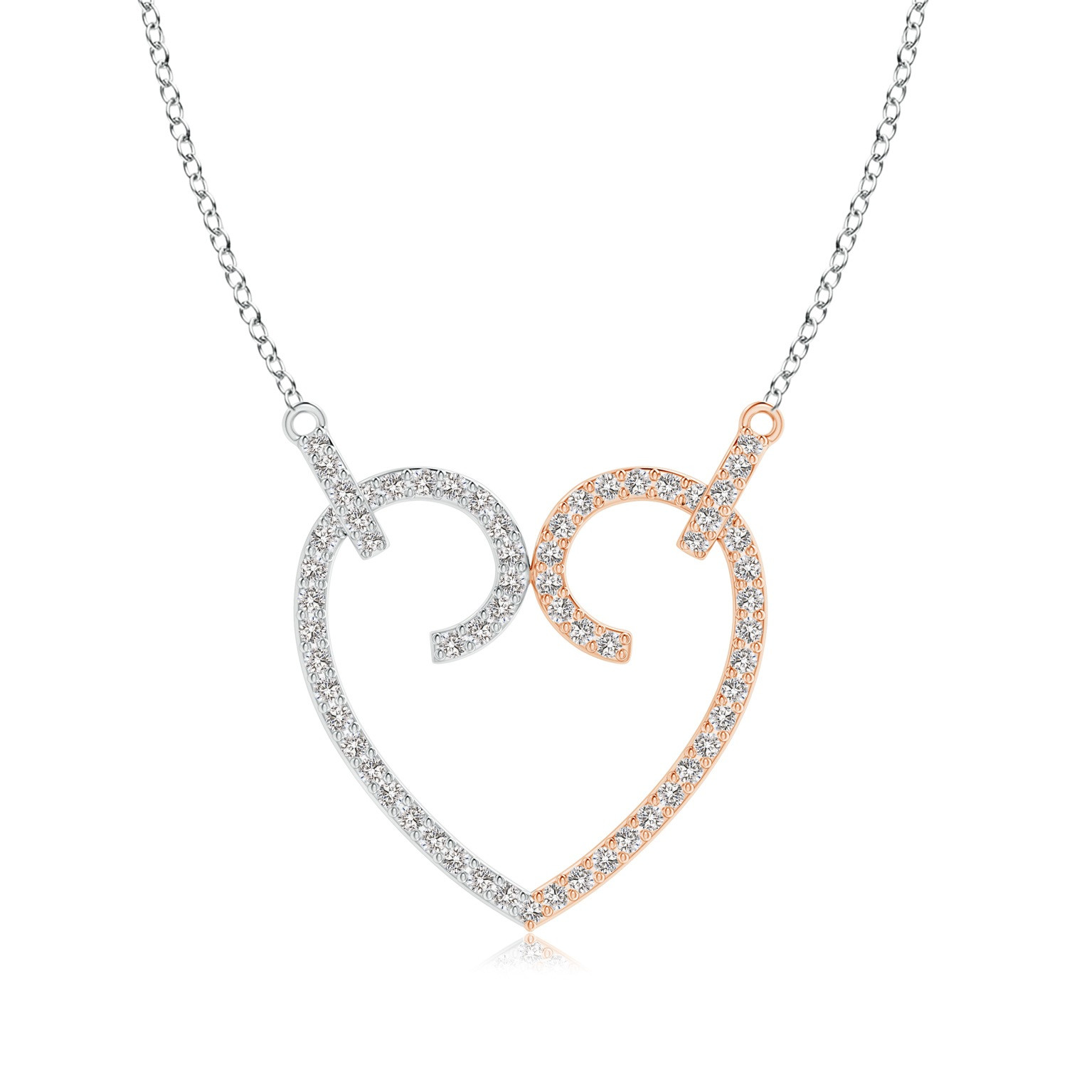 Walmart Heart Necklace
 Valentine Jewelry t Diamond Heart Shaped Necklace in