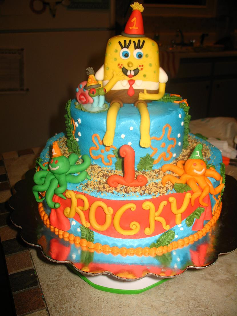 Walmart Kids Birthday Cake
 Spongebob Cakes – Decoration Ideas