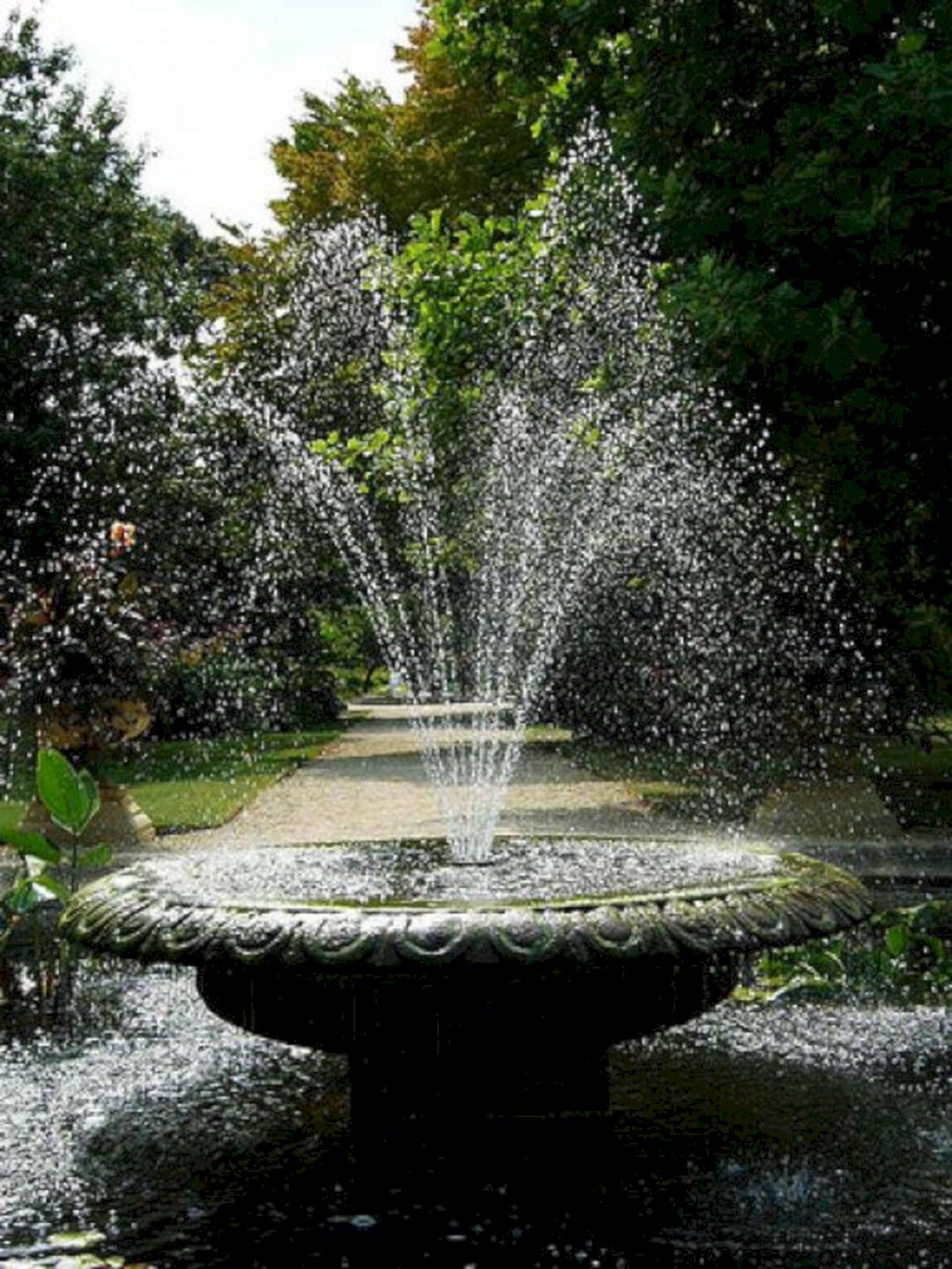 Water Fountain Landscape
 Garden Water Fountains Outdoors Garden Water Fountains