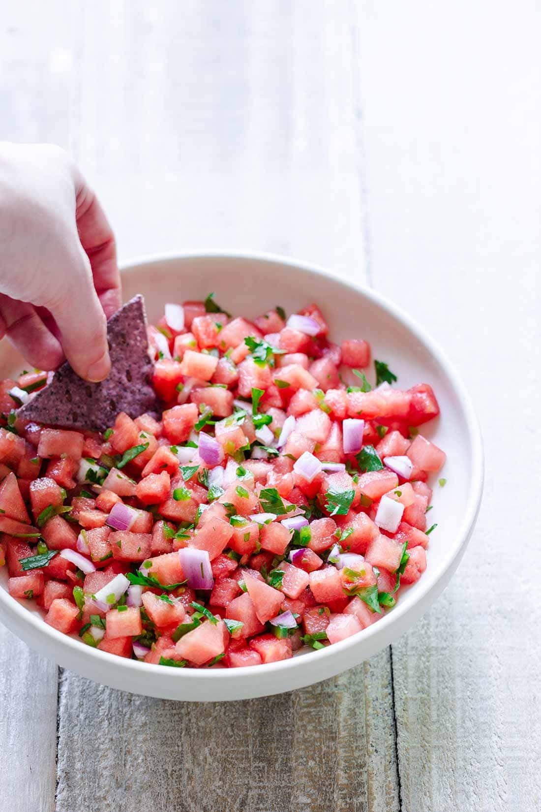 Watermelon Salsa Recipe
 Watermelon Salsa Recipe 5 Ingre nts Savory Simple