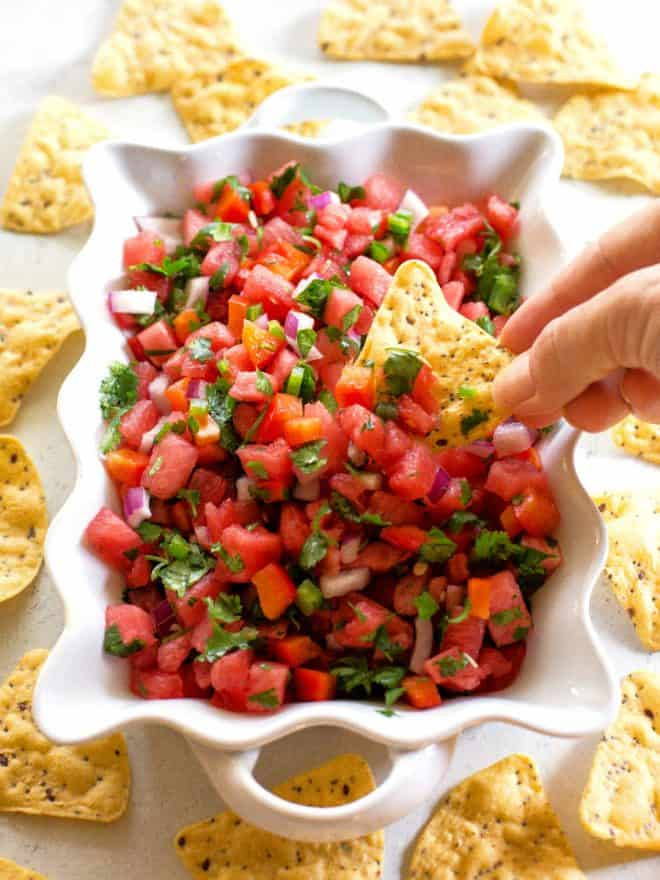 Watermelon Salsa Recipe
 Watermelon Salsa Recipe The Girl Who Ate Everything