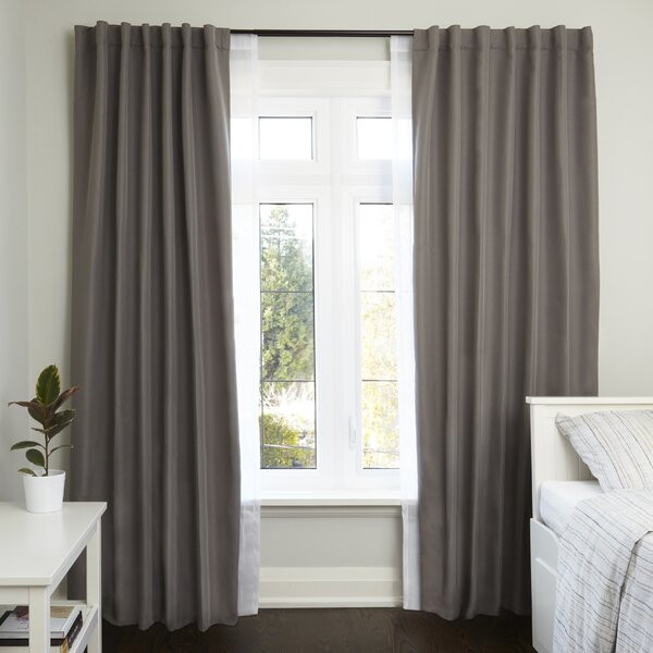 Wayfair Living Room Curtains
 Umbra Twilight Room Darkening Curtain Double Rod & Reviews