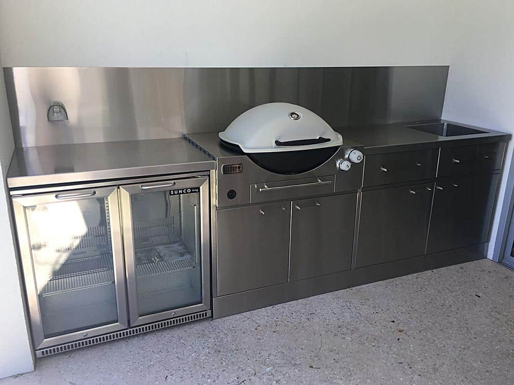 Weber Outdoor Kitchen
 Stainless Steel Outdoor Kitchens Adelaide