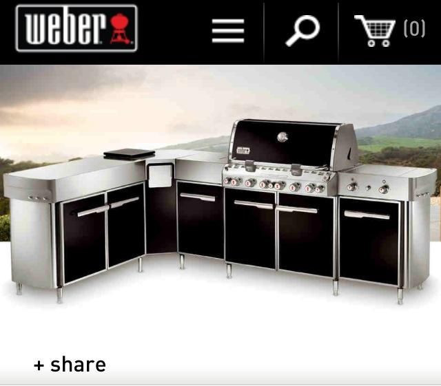 Weber Outdoor Kitchen
 Weber outdoor dream kitchen Entertain Me