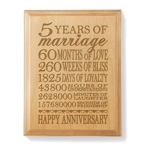 Wedding Anniversary Gift Ideas For Wife
 5th Wedding Anniversary Gift Ideas for Wife Vivid s