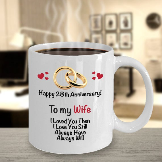 Wedding Anniversary Gift Ideas For Wife
 28th Anniversary Gift Ideas for Wife 28th Wedding