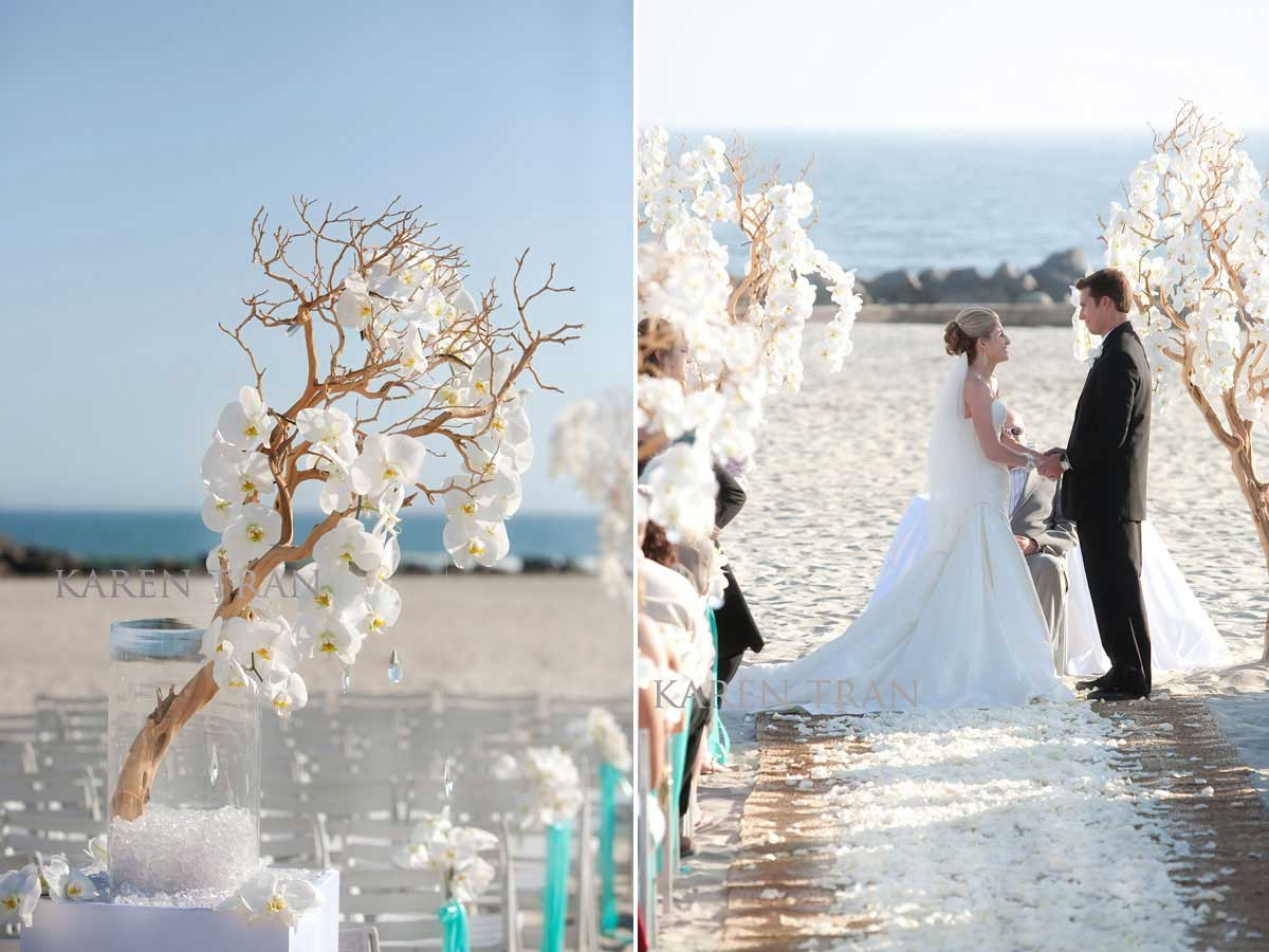 Wedding At The Beach
 Tiffany Aqua beach wedding at the Hotel Del Coronado