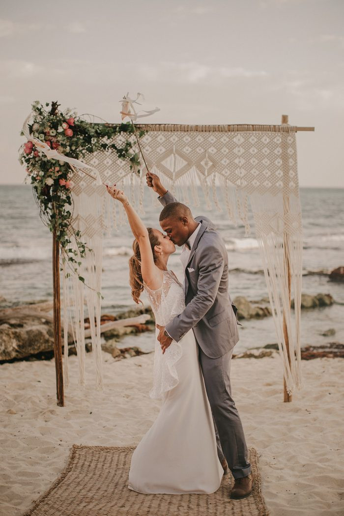 Wedding At The Beach
 This Tulum Beach Wedding was Styled to the Nines by the