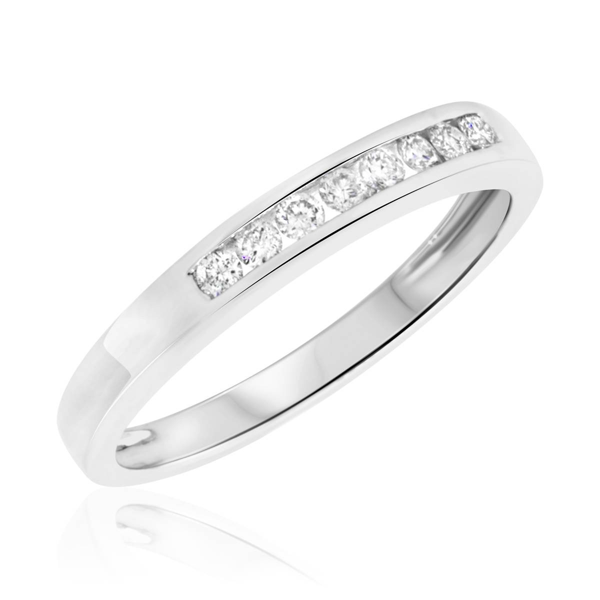 Wedding Band White Gold
 15 Best of White Gold Womens Wedding Bands