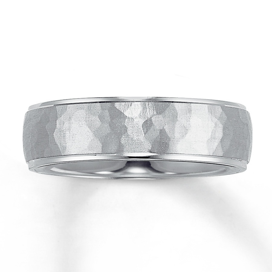 Wedding Band White Gold
 Jared Wedding Band 14K White Gold 6mm