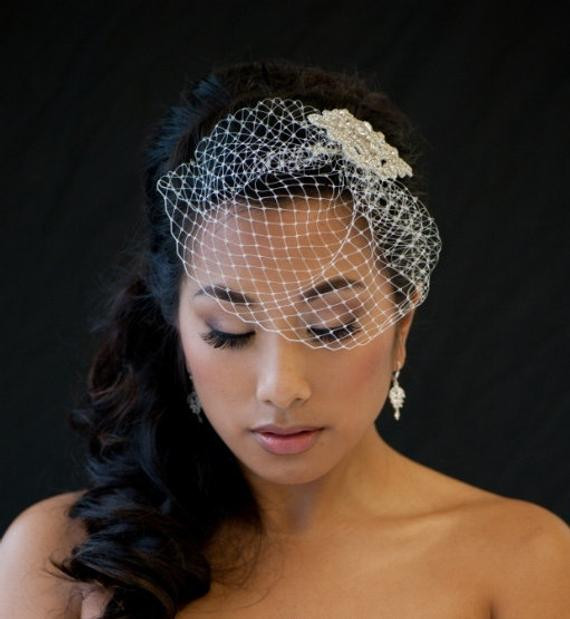 Wedding Birdcage Veils
 Birdcage Veil Wedding Birdcage Veil 7 Inch Birdcage Veil